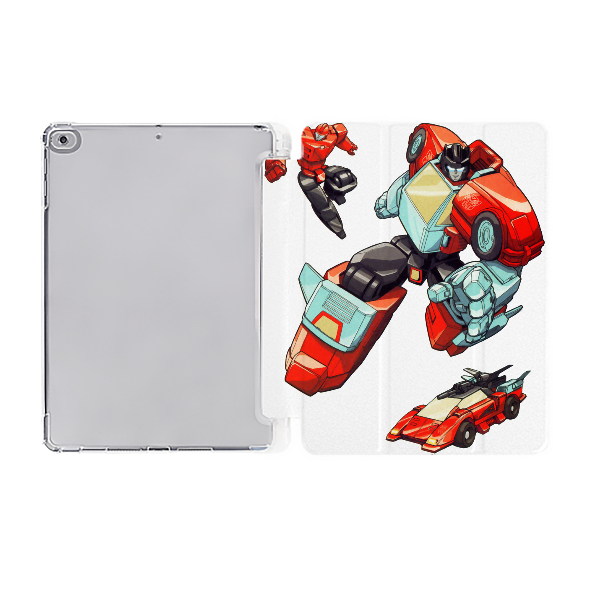 （画像用）  IPad ケース ペン収納付き 三つ折りスタンド PUレザー×シリコン 対応機種9.5/10.5/10.9インチ